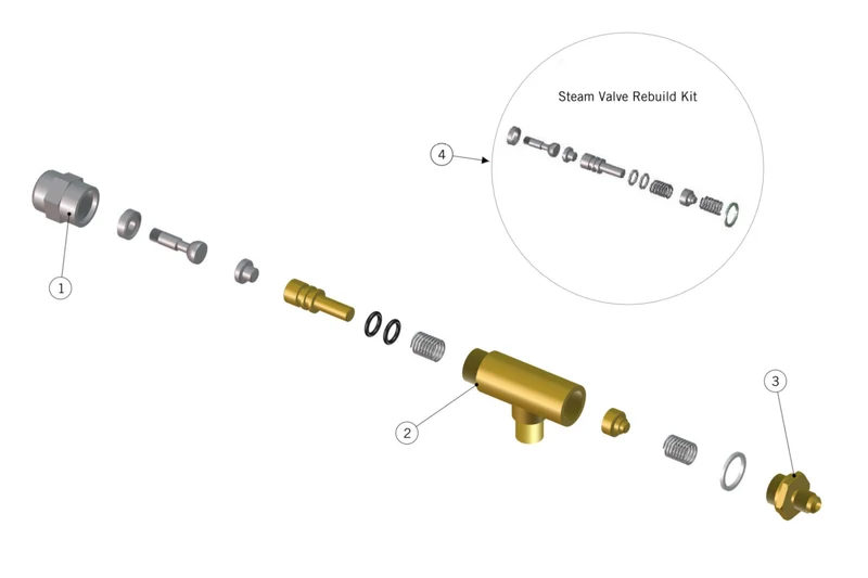 LaMarzocco - Ensemble de remise à neuf valve vapeur GS3