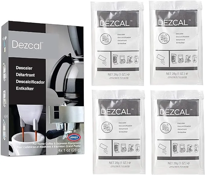 Détartrant Urnex Dezcal 1 oz (Boite de 4)