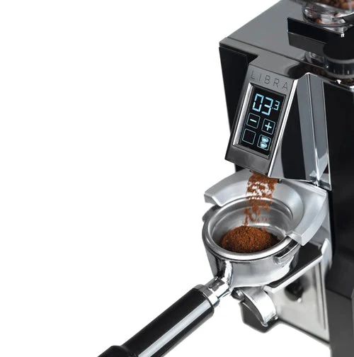 Eureka Mignon LIBRA 55 — Moulin espresso à pesée intégrée, meules plates 55 mm, entraînement direct