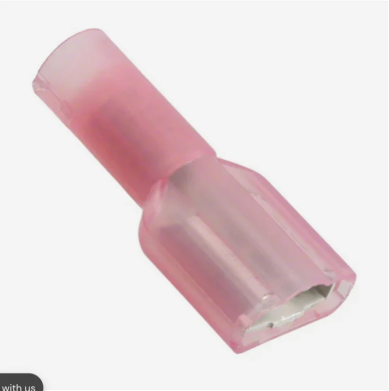 Insulated Crimping Connectors Awg22-16 Angle droit