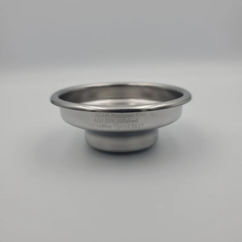 Ascaso I.2669 : panier filtre pressurisé 58 mm, 1 tasse, 7 g