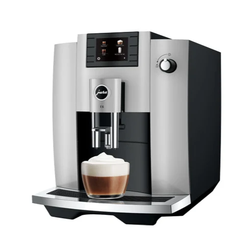 Jura E6 — Machine à espresso automatique avec broyeur professionnel et Easy Cappuccino
