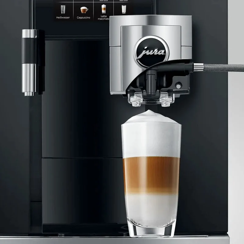 Jura GIGA X8 : machine à café automatique professionnelle, double broyeur céramique, double écoulement