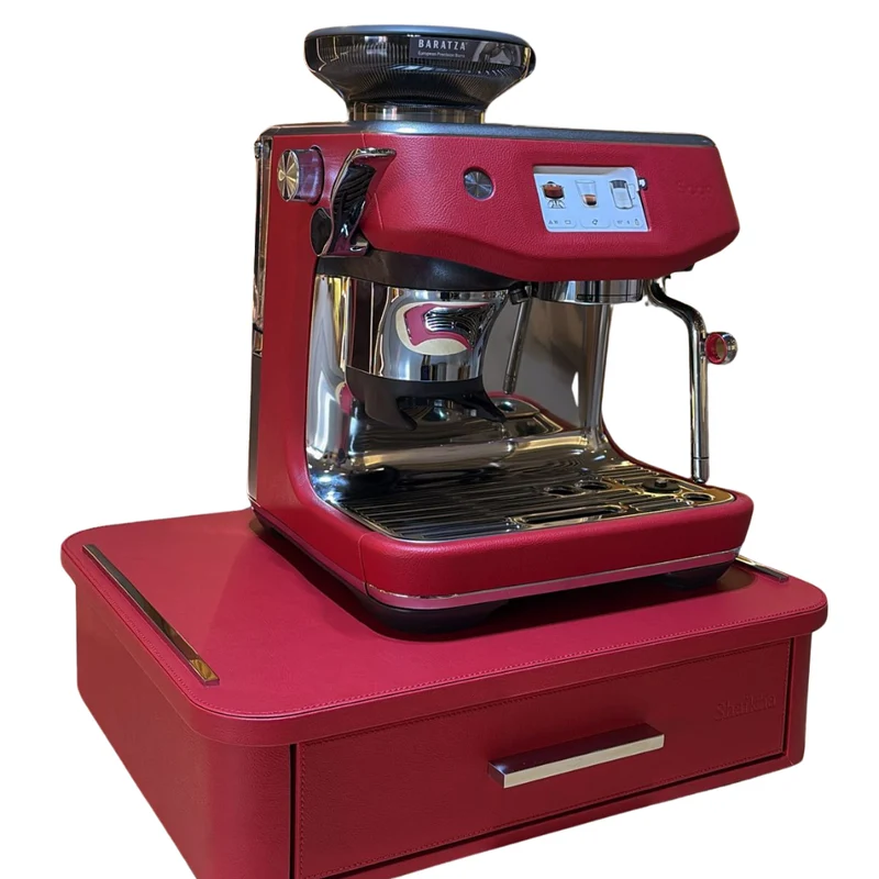 Sage Coffee Machine & Vinchento Organizer - Customized Leather (Pre-Order)