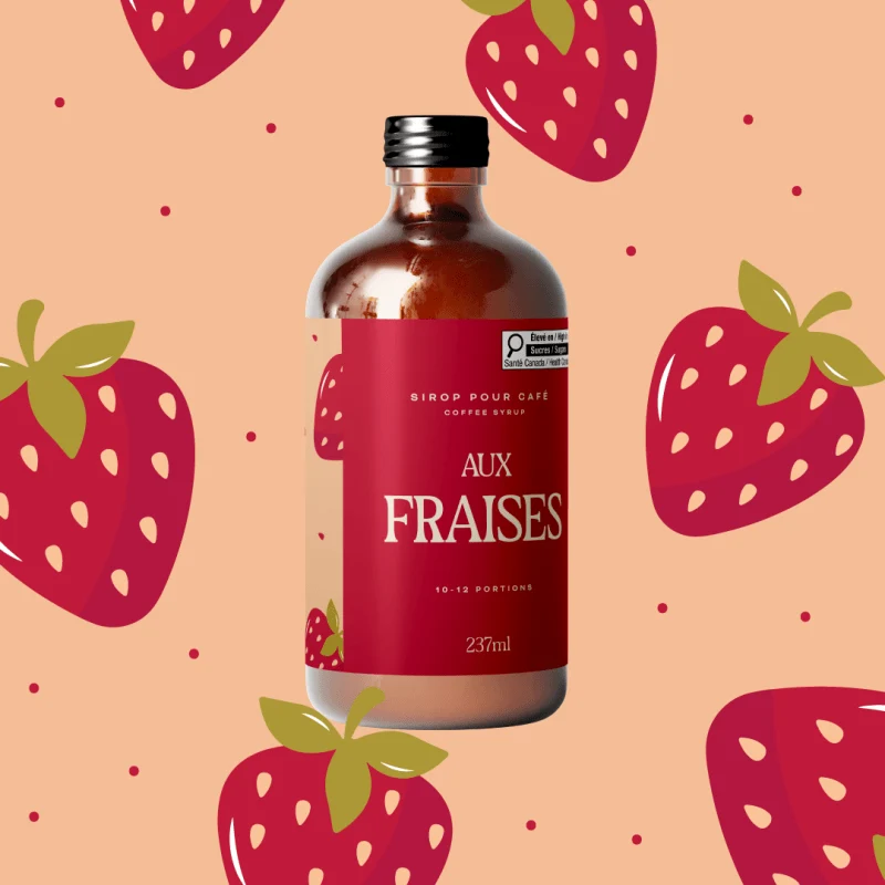 Sirop aux Fraises