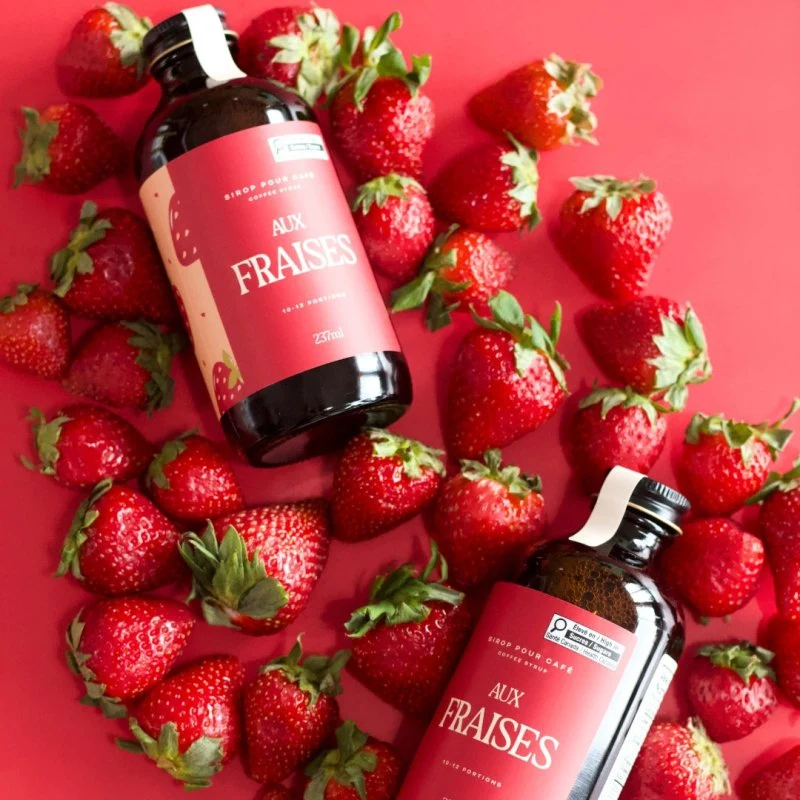 Sirop aux Fraises