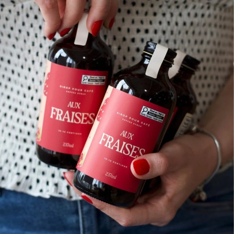 Sirop aux Fraises