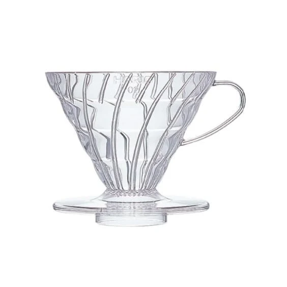 Dripper de Plastique Transparent Hario V60