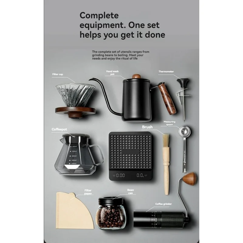 Barista Space Pour Over Coffee Set (10-Piece)