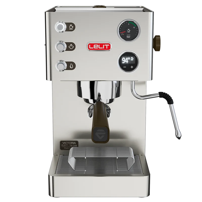 Lelit Victoria PL91T — Machine à espresso manuelle avec groupe professionnel 58 mm et PID