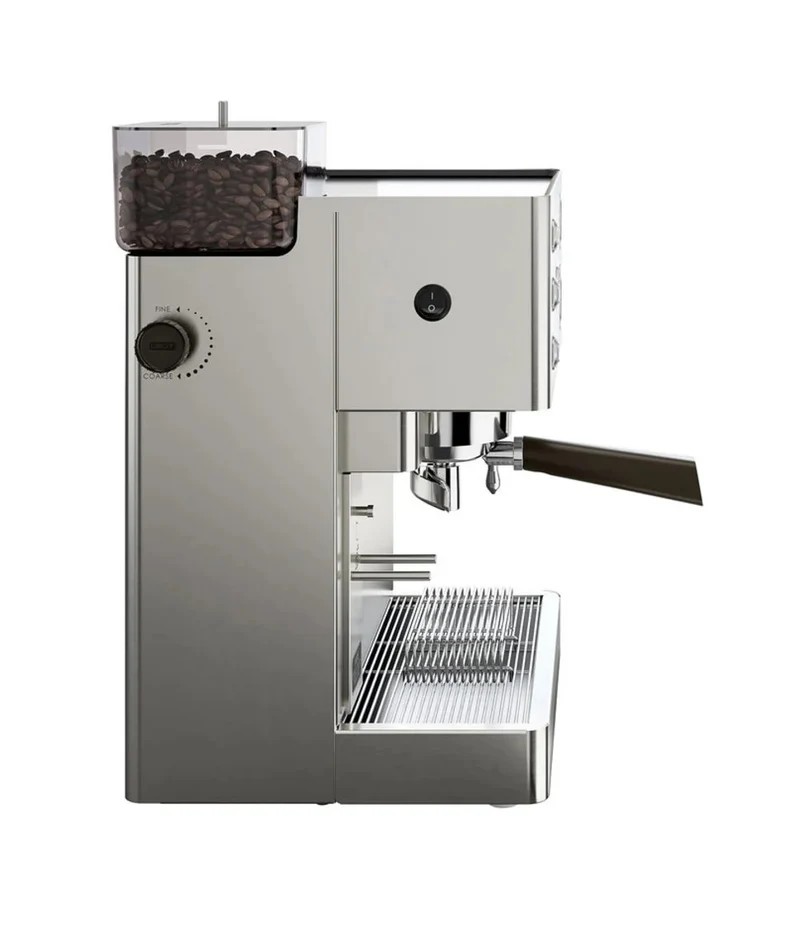 Lelit Kate PL82T : machine à espresso avec moulin intégré, meules coniques 38 mm, porte-filtre 58 mm