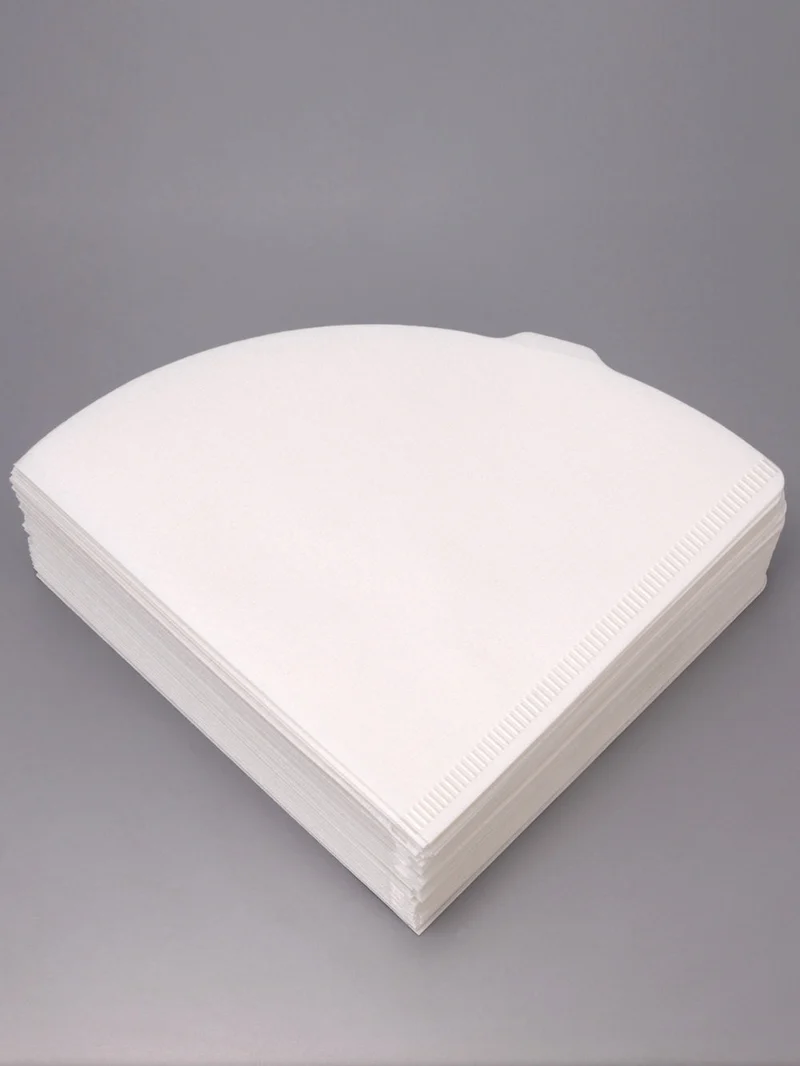 Hario V60-02 : filtres en papier pour infuseur, boîte de 100, blanc ou brun