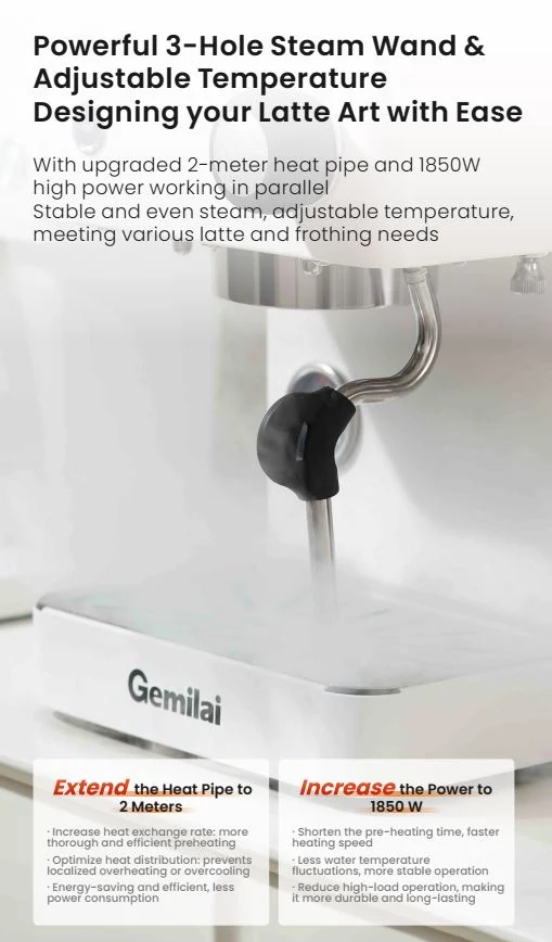 AREZZO Dual Boiler Home Espresso Machine