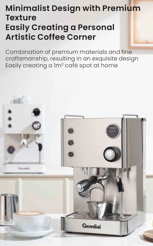 AREZZO Dual Boiler Home Espresso Machine