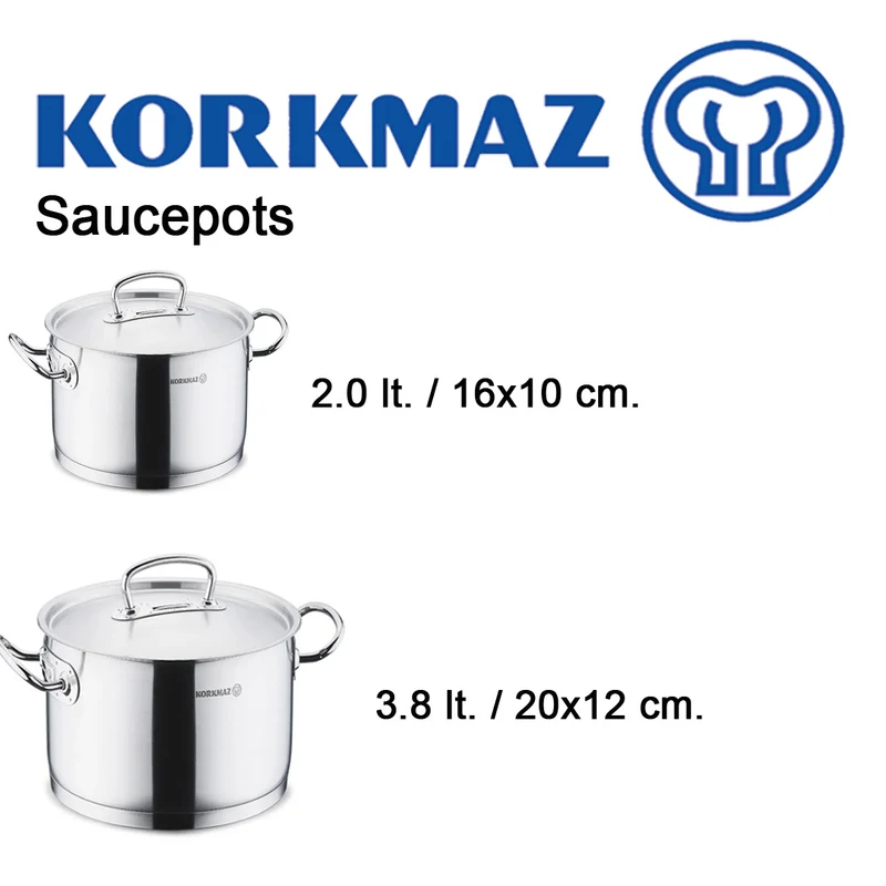 Korkmaz 11 piece Cookware Set - ProLine
