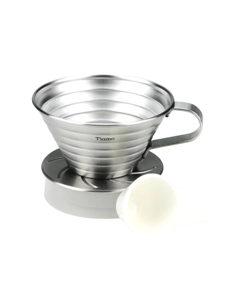 TIAMO Stainless Steel Coffee Dripper