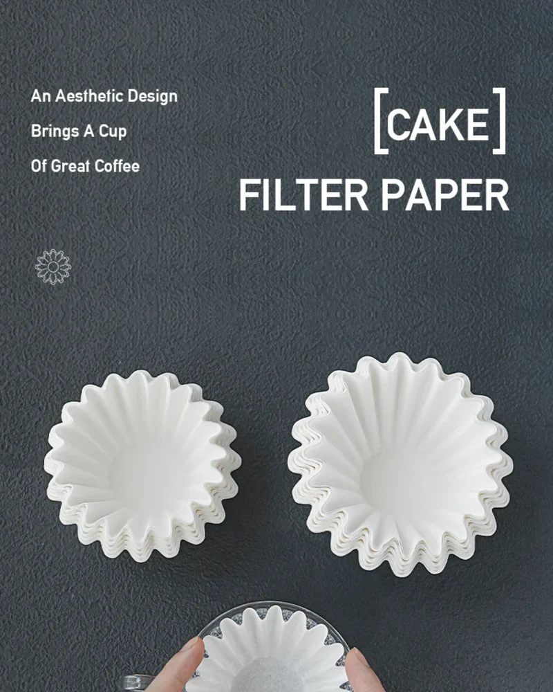 Cake-Shaped Coffee Filter Paper By MHW-3BOMBER