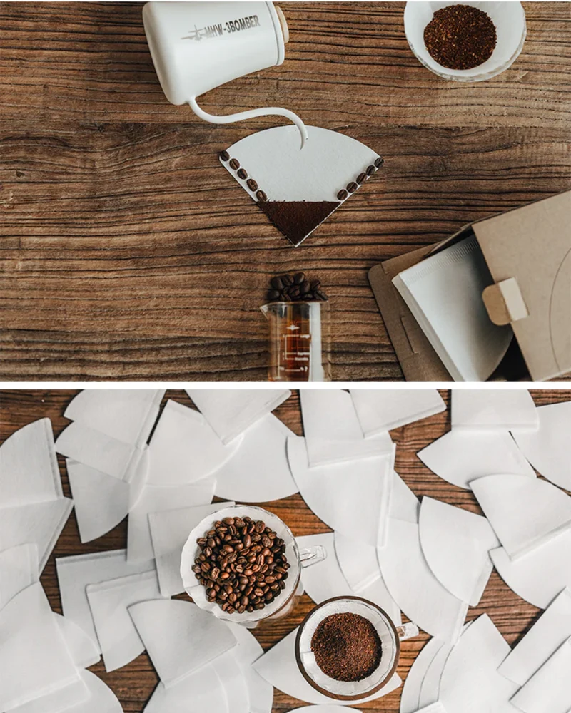 V60 Cone Coffee Paper Filter by MHW-3BOMBER