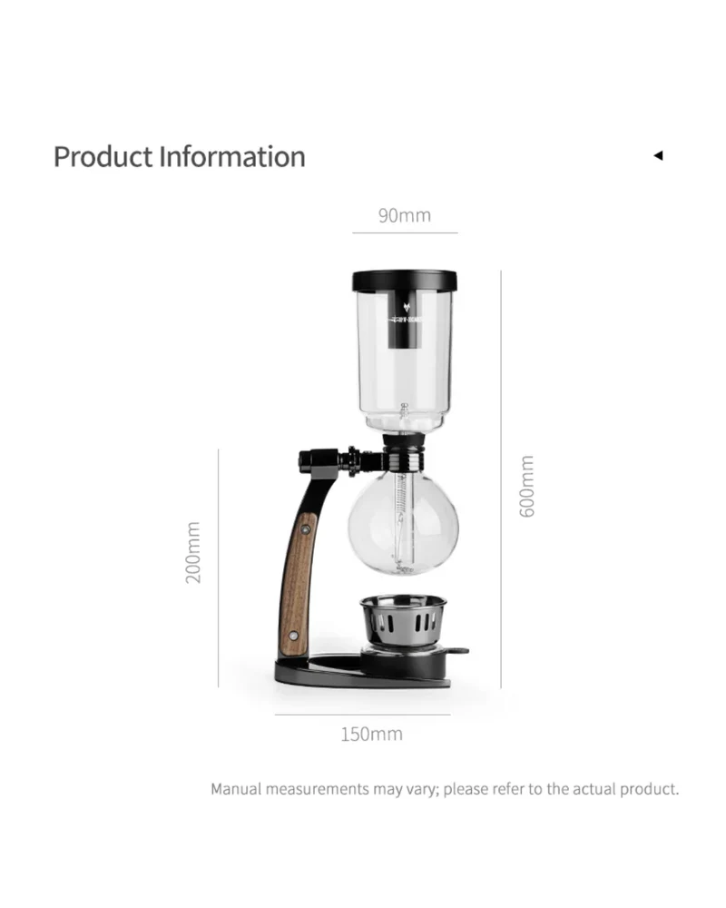Twilight Syphon Coffee Maker – 1–3 Cups by MHW-3BOMBER