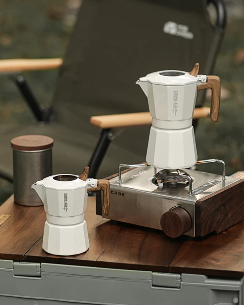 Double Valve Moka Pot – 100ml by MHW-3BOMBER