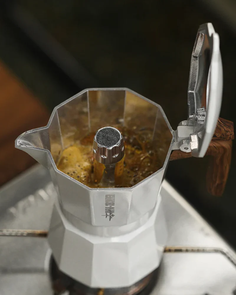 Double Valve Moka Pot – 100ml by MHW-3BOMBER