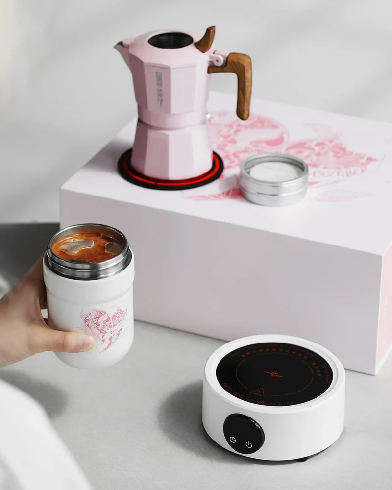 MHW-3BOMBER Flipped Moka Pot Gift Box – 5-Piece Set | (UK Version Available)