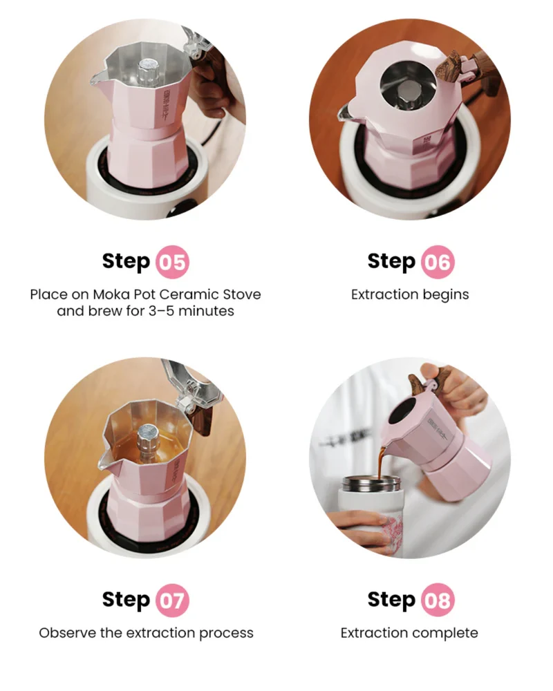 MHW-3BOMBER Flipped Moka Pot Gift Box – 5-Piece Set | (UK Version Available)