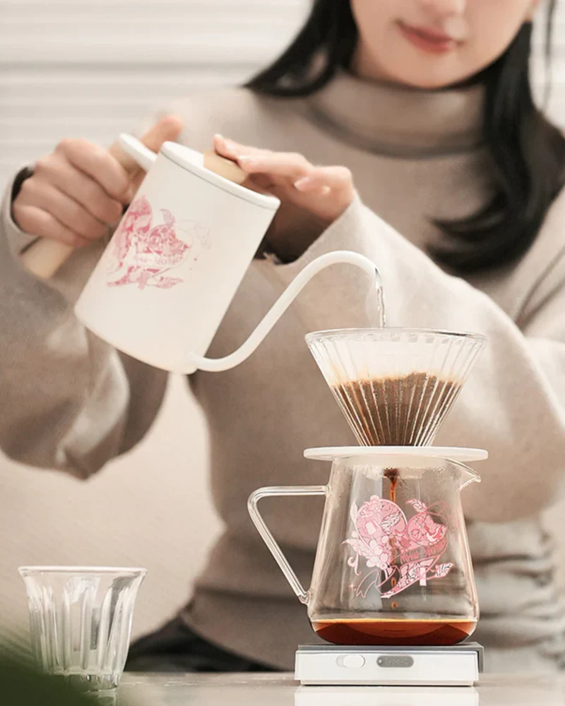 MHW-3BOMBER M1 Drip Coffee Set – Flipped Pour Over Gift Box – 9pcs