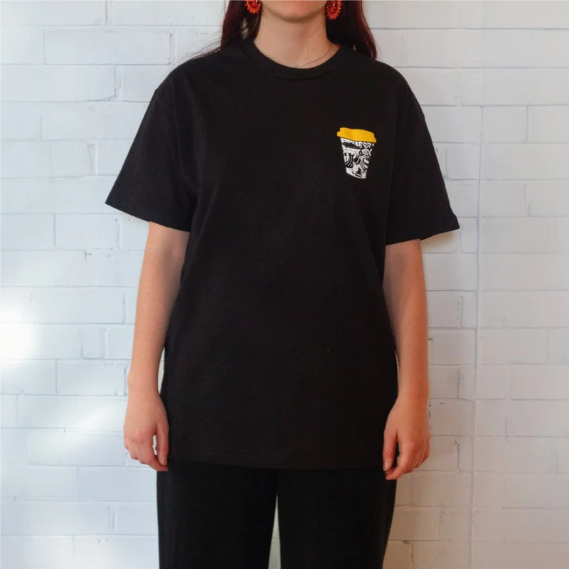 T-Shirt Barista tasse pour emporter