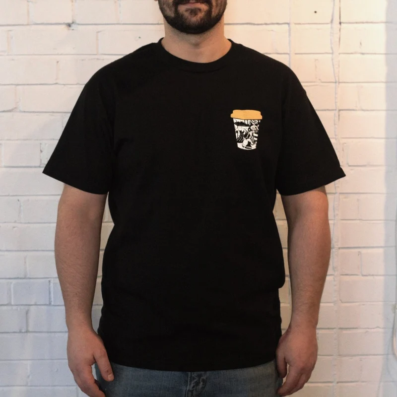 T-Shirt Barista tasse pour emporter