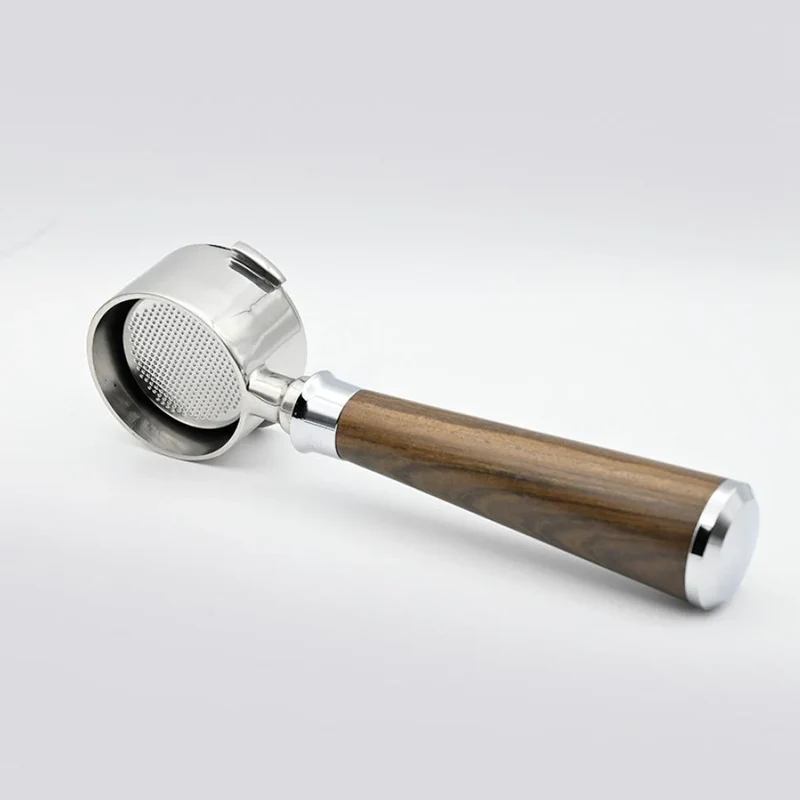 53mm Portafilter for Brevillie bottomless with basket wooden