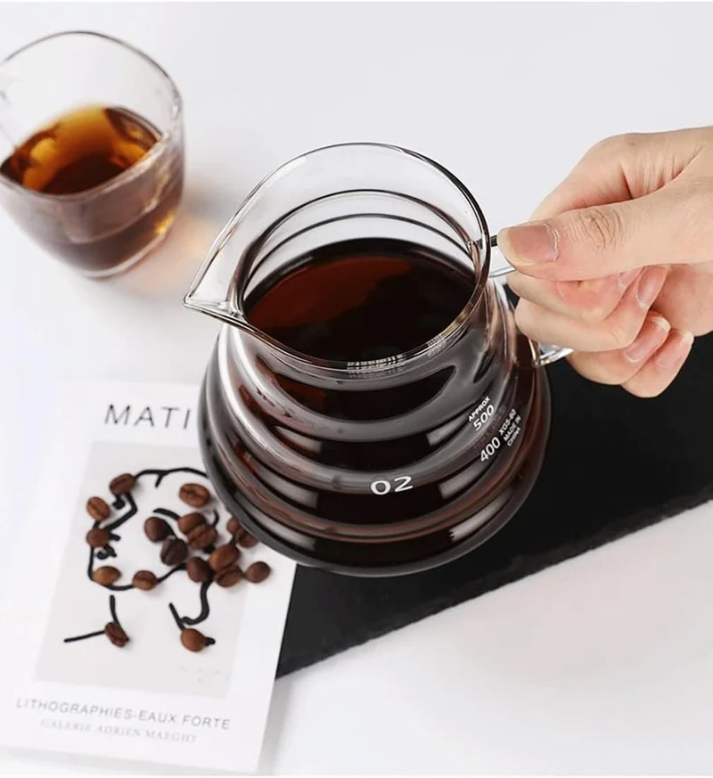 Barista Space Glass Coffee Sever