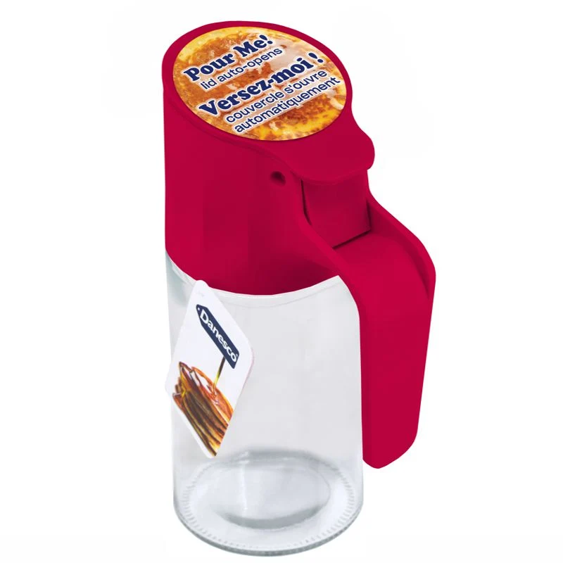 Auto-Open Syrup Dispenser