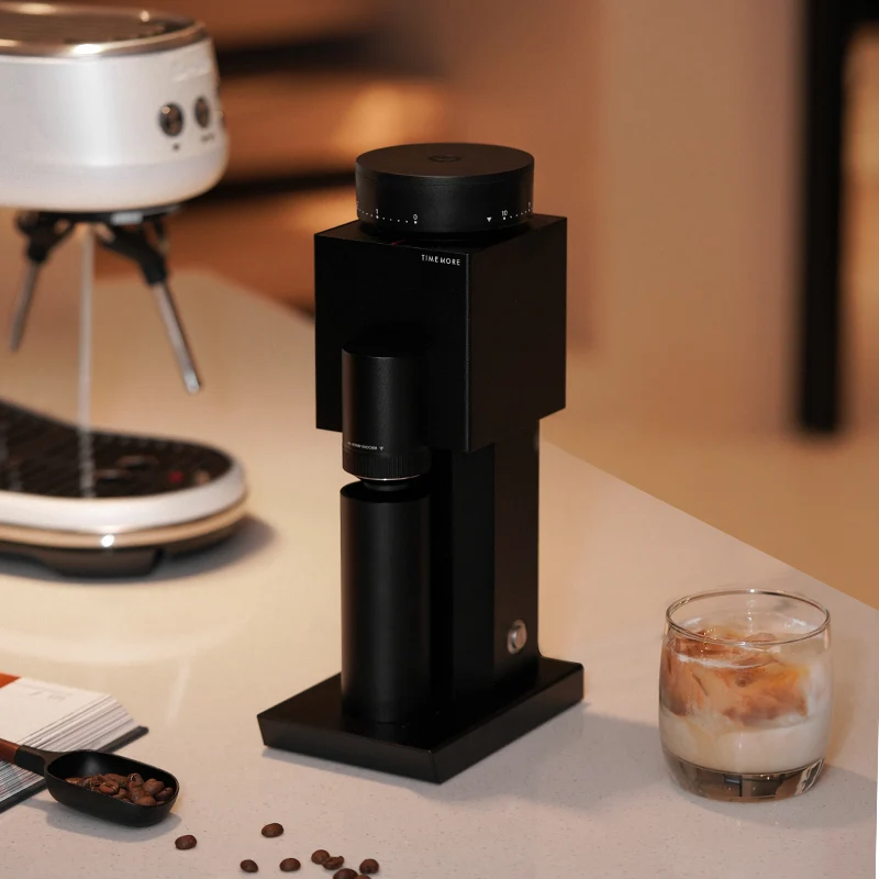 TIMEMORE - Moulin éléctrique Bricks 01S Noir NEW! + 250gr de café offert