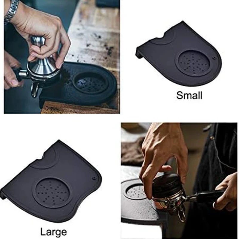 Barista Space Black Silicone Tamper Tamping Pad