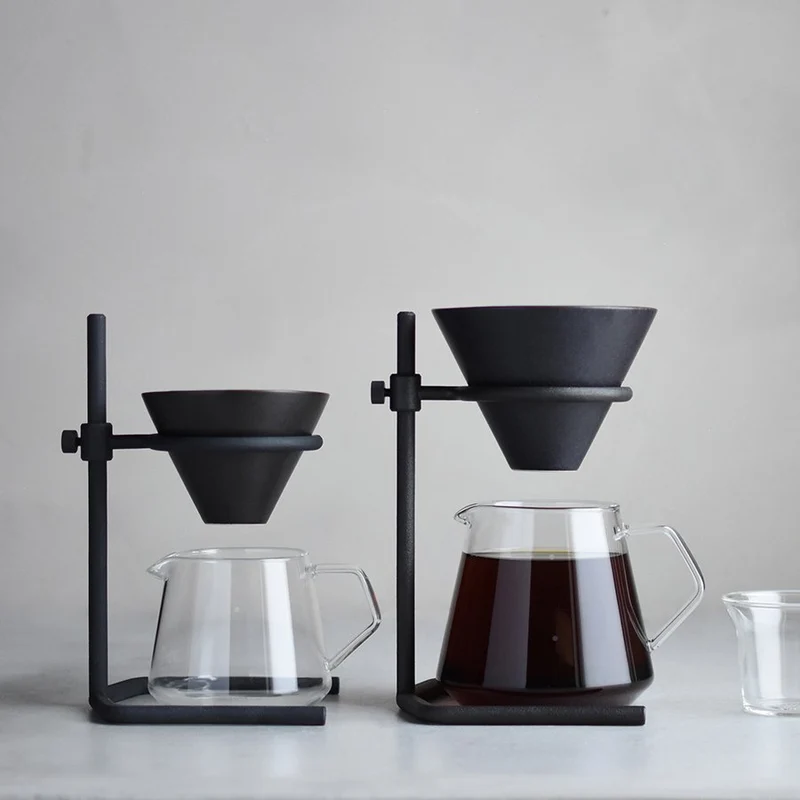 Kinto - Kit Station Slow Coffee Style noir 4 tasses