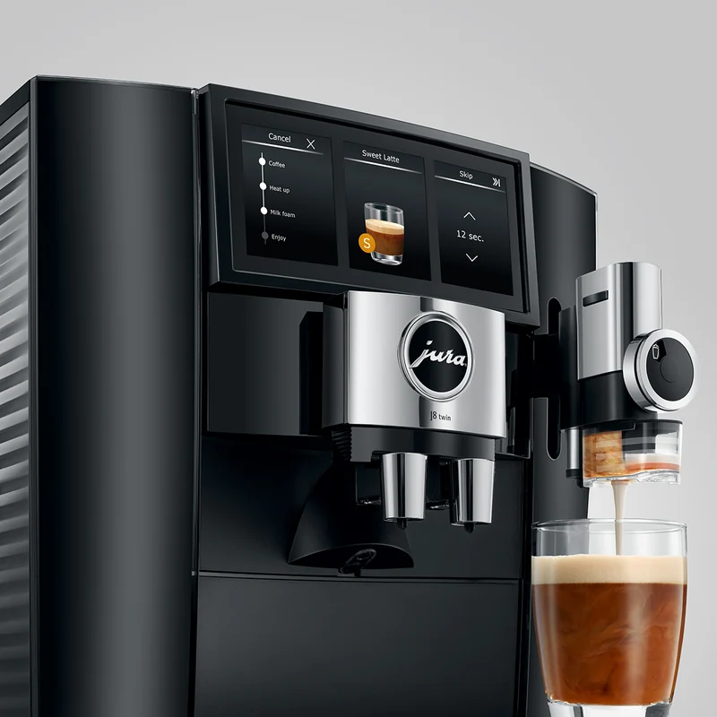 JURA - J8 twin Dual Bean Automatic Coffee Machine