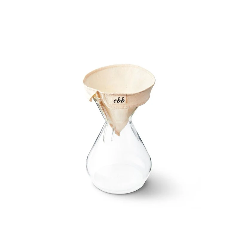 Filtre Tissu pour Cafetière Chemex 3 Tasses | Ebb