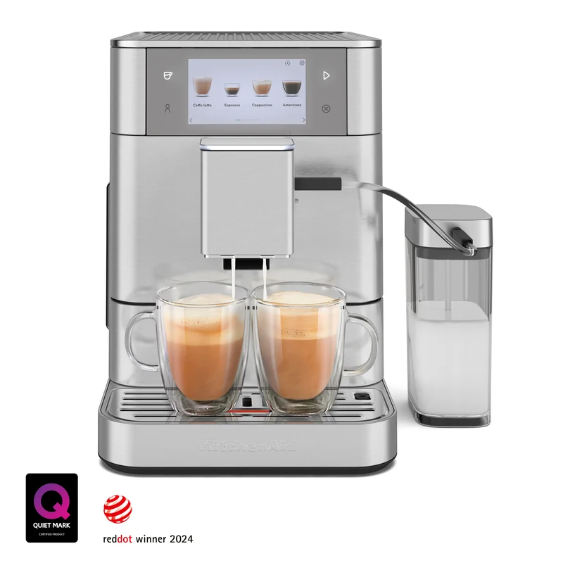 KitchenAid KF8 : machine à espresso super-automatique, écran tactile, plus de 40 boissons