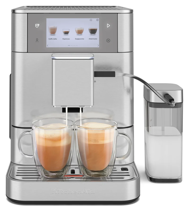 KitchenAid KF8 : machine à espresso super-automatique, écran tactile, plus de 40 boissons