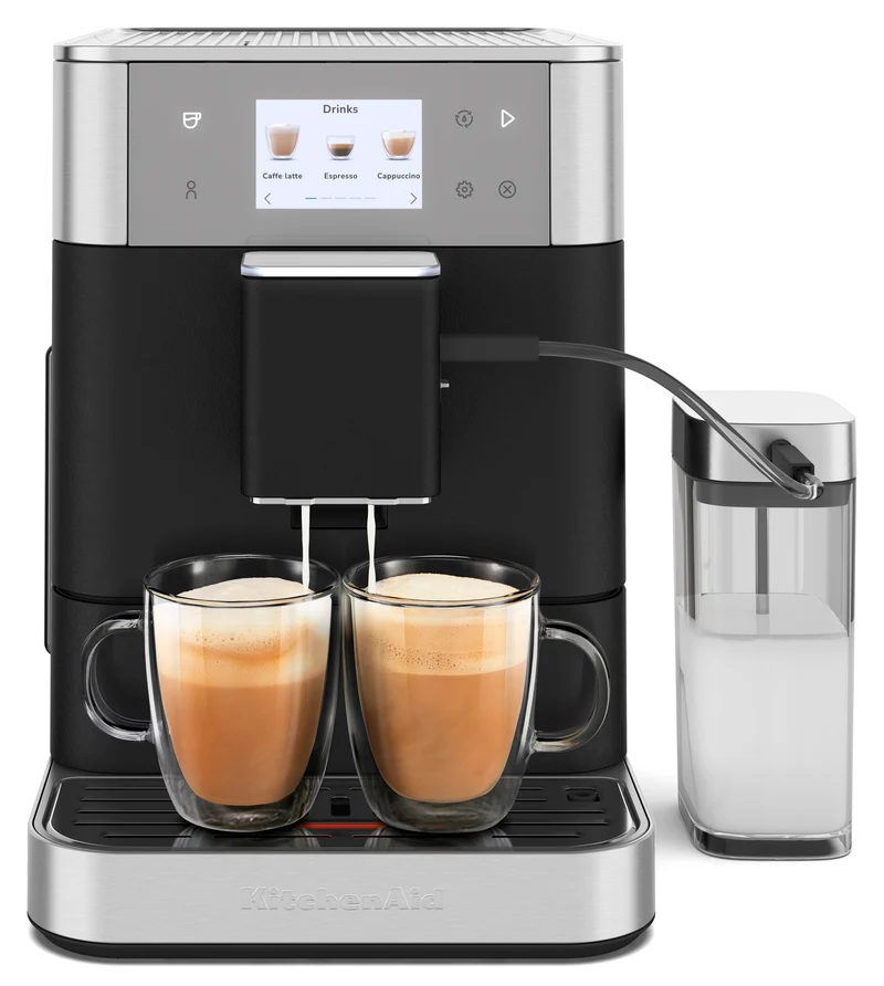 KitchenAid KF7 : machine à espresso super-automatique, moulin intégré, plus de 20 boissons