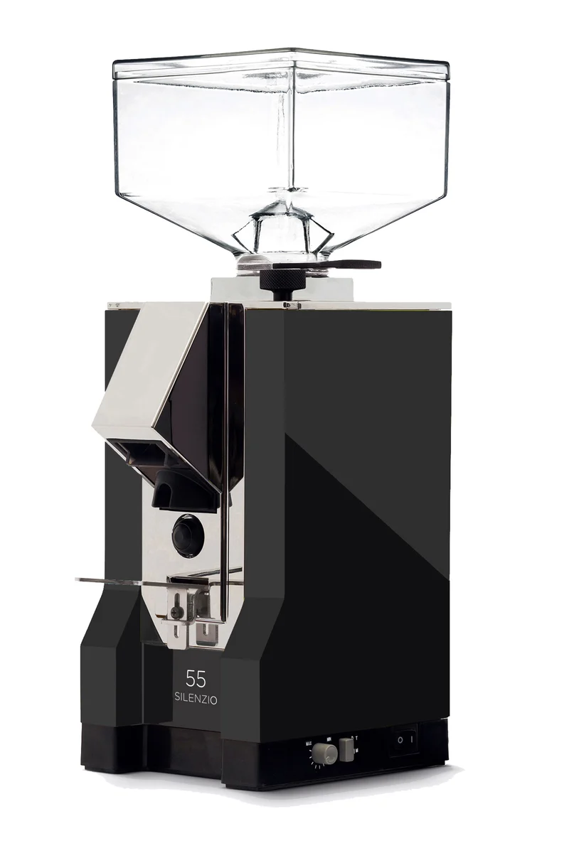Eureka Mignon Silenzio 55M - moulin à espresso silencieux, meules plates 55 mm, moteur 310 W