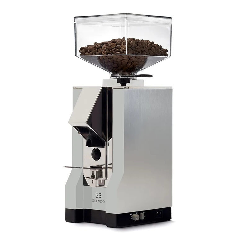 Eureka Mignon Silenzio 55M - moulin à espresso silencieux, meules plates 55 mm, moteur 310 W