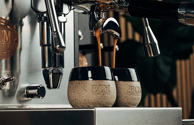 ECM - Ensemble de 2 tasses espresso Grès