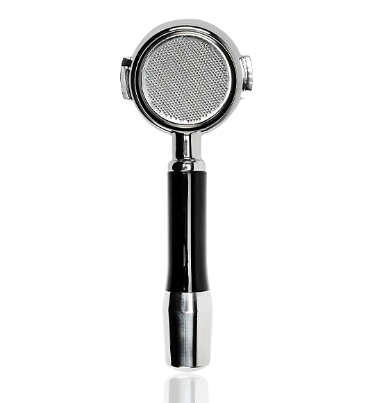 ECM - Porte-filtre sans fond en acier inoxydable