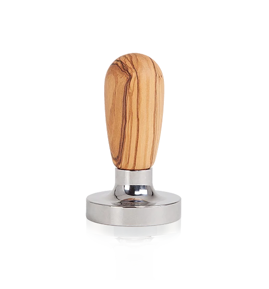 ECM - Presse-café base plate en bois d'olivier (58 mm)