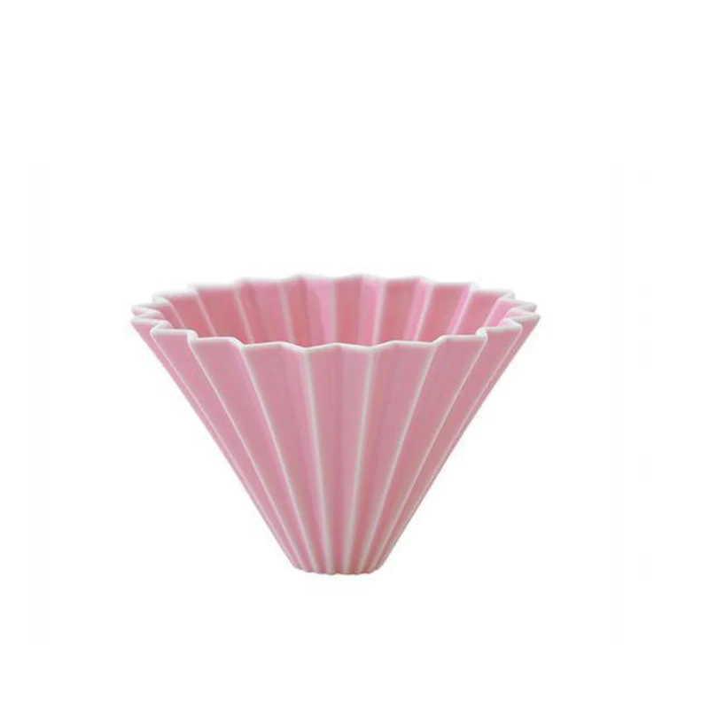 Dripper Porcelaine du Japon - Taille S - Rose - 300 ml | Origami