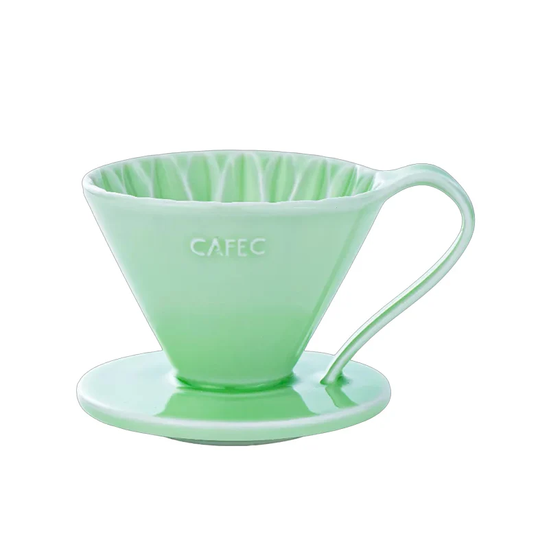 Dripper Céramique Arita Vert - 1 Tasse | Cafec
