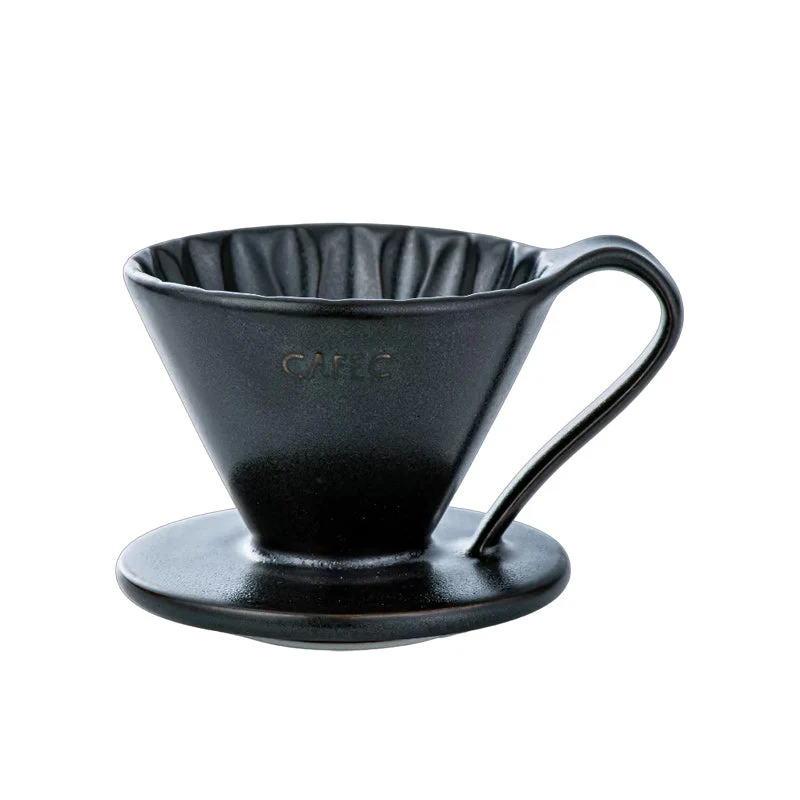Dripper Céramique Arita Noir - 4 Tasses | Cafec