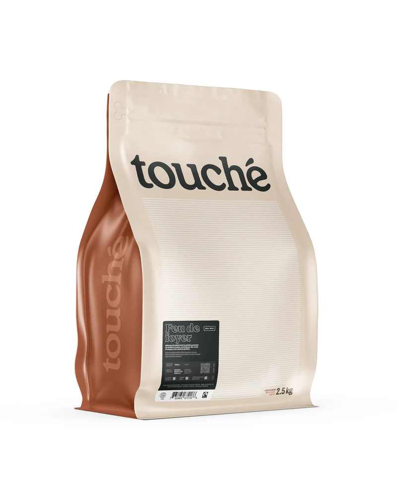 Café Touché - Feu de foyer décaf (2006 Bio)